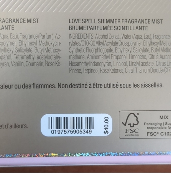 New Victoria Secret Body Fragrance Shimmer Mists Gift Set - Picture 5 of 6